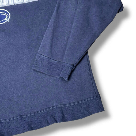 Vintage 90s Penn State Crewneck Sweatshirt Spell Out Logo Team College Sz M Y2K - Picture 5 of 9